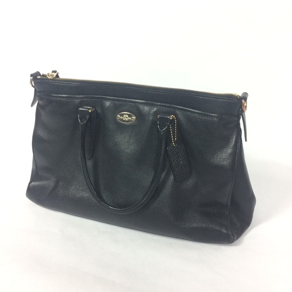 Coach Bags Coach F3585 Pebble Leather Morgan Satchel Bag Poshmark